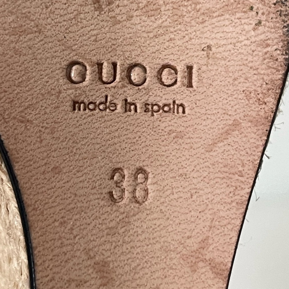 AUTHENTIC GUCCI RESORT COLLECTION WEDGES - Picture 11 of 11